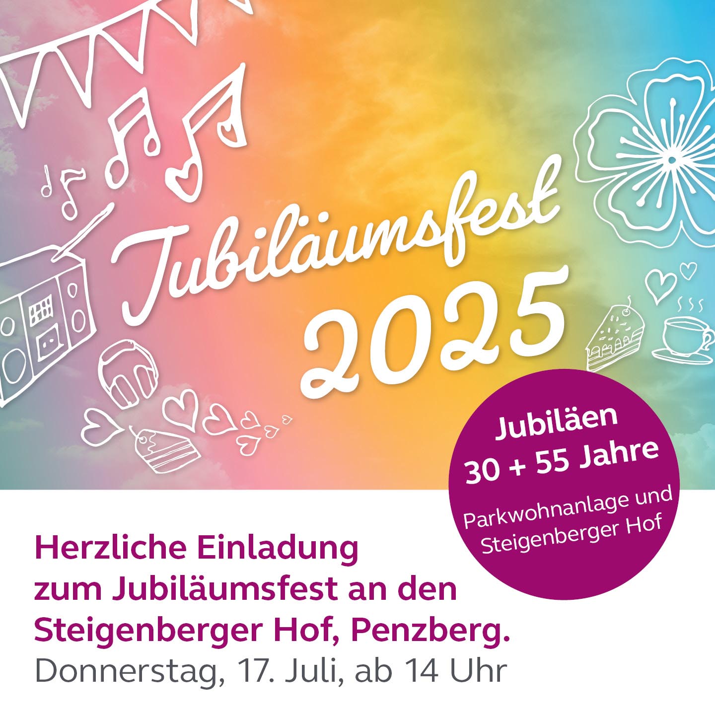 Vorschaubild Jubiläumsfest Penzberg