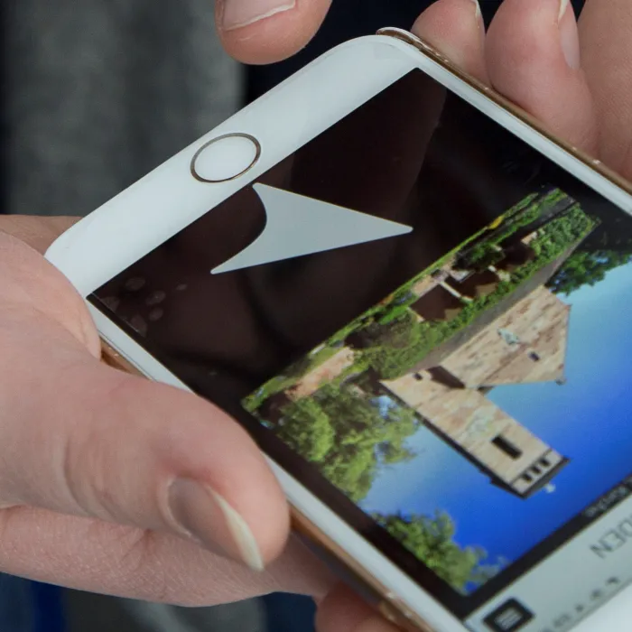 Bildschirm von einem Smartphone