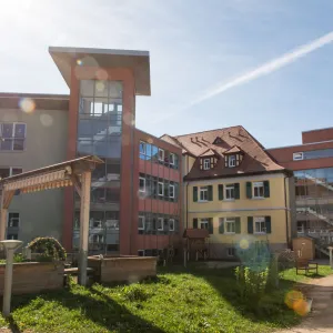 Seniorenheim Wohnpark Windmühle Ansbach von außen