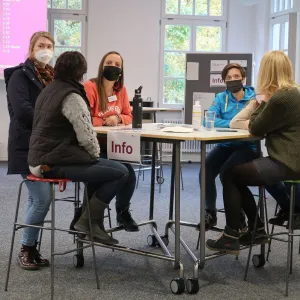Der Infopoint als Empfang