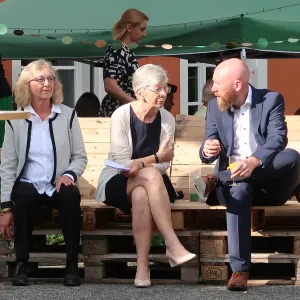 Unterhaltung auf Europalette