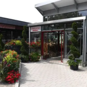 Auhof Gärtnerei Eingangsbereich
