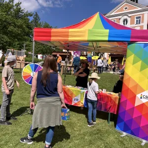 Verschiedene Infostände waren geboten. 