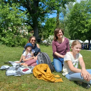 Das Wetter war perfekt für ein Picknick. 