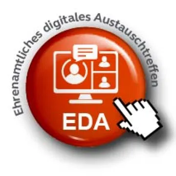Ehrenamtliches digitales Austauschtreffen