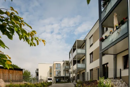 Betreutes Wohnen Ansbach im Wohnpark-Windmühle von außen