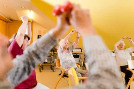 Senioren beim Sport