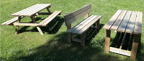 Tisch und Bank Kommunalserie