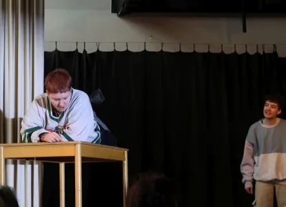 Studierende des PIA2-Kurses zeigten im Spiel ungesehene Talente