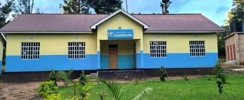 Schulgebäude der GM Memorial School in Tansania des Projekt Feuerkinder