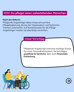 POV: Du pflegst einen nahestehenden Menschen