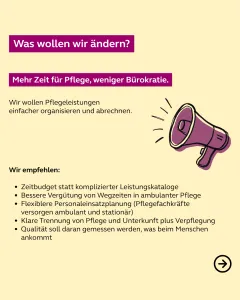 Pflegereform - ambulante und stationäre Pflege: Was wollen wir ändern? (2)