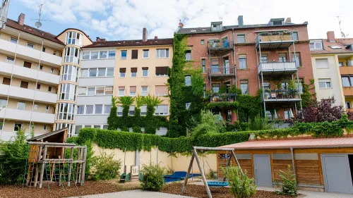 Außenansicht von Kita Haus der Talente Nürnberg