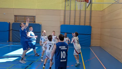 Inklusionsturnier Basketball in Rummelsberg3 - Foto Klaus Feitl