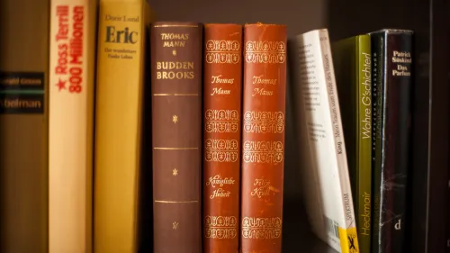 Bücher im Regal