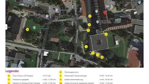 Lageplan für Haus 3 Sommerfest