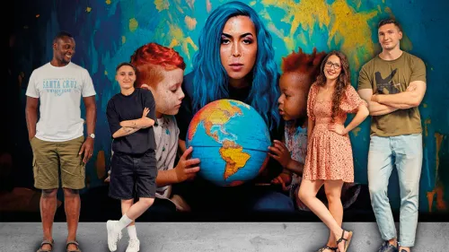 Auszubildende Erzieherinnen und Kinder