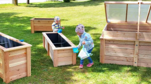 Hochbeet und Kinderhochbeet