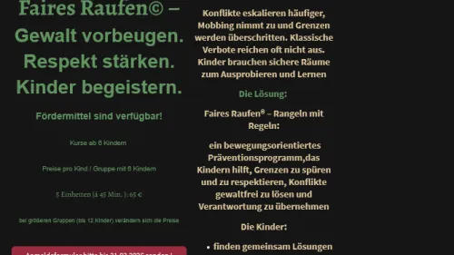 Petra Bernert - Faires Raufen