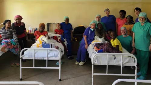 Patienten und Feuerkinder Team