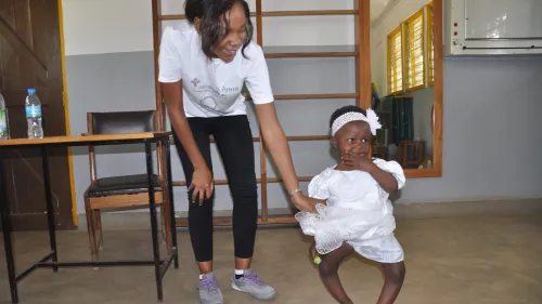 Mädchen starke O-Beine beidseits