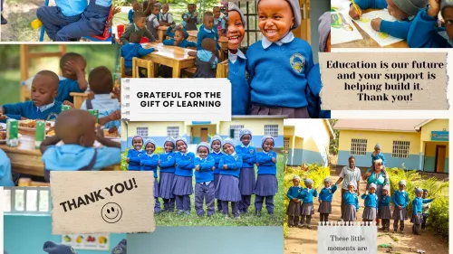 Thank you Poster GM Memorial School