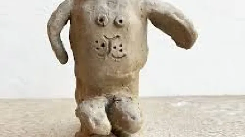 freies Tonen Skulptur