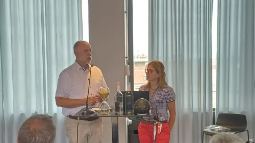 Brüdersenior Diakon Peter Barbian und Älteste Diakonin Christine Meyer