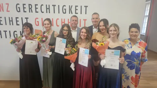 Ehrungen Abschlussklasse Schwabach